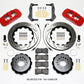 Wilwood AERO4 Rear Kit 14.25in Drilled Red 2014-Up Challenger w/Lines