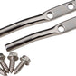Kentrol 76-95 Jeep CJ/Wrangler YJ Door Strap Pins Pair- Polished Silver