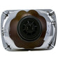Hella Vision Plus 8in x 6in Sealed Beam Conversion Headlamp - Single Lamp