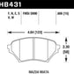 Hawk 01-05 Miata w/ Sport Suspension DTC-30 Race Front Brake Pads