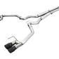 AWE Tuning 2018+ Ford Mustang GT (S550) Cat-back Exhaust - Track Edition (Quad Diamond Black Tips)