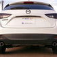 Rally Armor 14-18 Mazda 3/Speed3 Red UR Mud Flap w/ White Logo