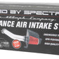 Spectre 04-08 Ford F150 V8-5.4L F/I Air Intake Kit - Clear Anodized w/Red Filter