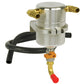 Moroso 08-15 Mitsubishi Evo 10 Air/Oil Separator Catch Can - Billet Aluminum