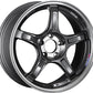 SSR GTX03 18x8.5 5x114.3 38mm Offset Black Graphite Wheel