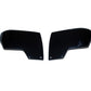 AVS 04-12 Chevy Colorado Headlight Covers - Black