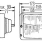 Hella Headlamp ES FAPO 1AA