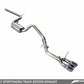 AWE Tuning VW MK7 Golf SportWagen Track Edition Exhaust w/Chrome Silver Tips (90mm)