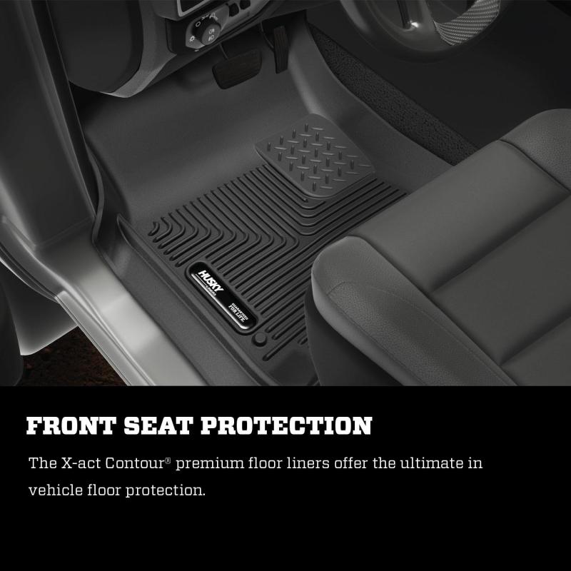 Husky Liners 19-21 RAM 2500/3500 Mega Cab X-ACT 2nd Seat Floor Liner Full Coverage - Black