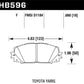 Hawk 07-16 Toyota Yaris HPS 5.0 Front Brake Pads