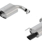 Borla Atak S Rear Section 15-17 Ford Mustang GT 5.0L V8 MT/AT 2.5in pipe 4in tip (Black Chrome)