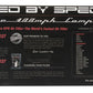 Spectre 10-11 Chevy Camaro V6-3.6L F/I Air Intake Kit - Clear Anodized w/Red Filter