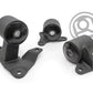 Innovative 94-97 Accord F-Series Black Steel Mounts 85A Bushings (Auto to Manual)