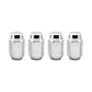 McGard Hex Lug Nut (Cone Seat) 1/2-20 / 13/16 Hex / 1.5in. Length (4-Pack) - Chrome