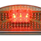 Putco Universal Side Marker - Red LED w/Ion Chrome Lens Universal Side Markers