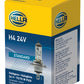Hella H4 24V 75/70W P43t T4.625 Halogen Bulb (Min Order Qty 10)