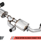 AWE Tuning 2018+ Jeep Wrangler JL/JLU Tread Edition Axle-Back Dual Exhaust - Diamond Black Tips