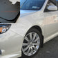 Rally Armor 08-10 Subaru WRX (Hatch & Sedan) / 08-11 Impreza 2.5i Basic Black Mud Flap w/ Black Logo
