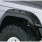 Bushwacker 84-01 Jeep Cherokee Cutout Style Flares 4pc Fits 4-Door Sport Utility Only - Black