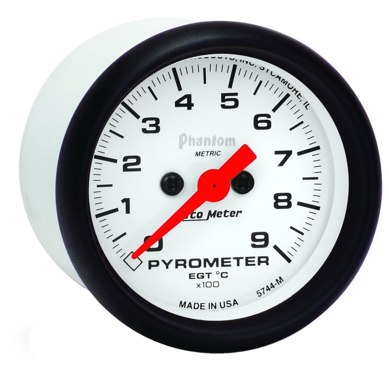 Autometer Phantom FSE 52mm 0-900 Deg C Electronic Guage Kit