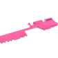 Perrin 15-21 WRX/STI Radiator Shroud (With OEM Intake Scoop) - Hyper Pink