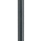Fragola -3AN Black Covered Assembly Straight x Straight 12in