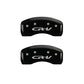 MGP 4 Caliper Covers Engraved Front Honda Engraved Rear CR-V Black finish silver ch