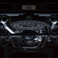 AWE Tuning 22-23 GMC Sierra 1500 AT4X 6.2L 0FG Catback Split Dual (Flat Bumper) - Chrome Silver Tips