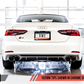 AWE Tuning Audi B9 S5 Sportback Touring Edition Exhaust - Non-Resonated (Silver 102mm Tips)
