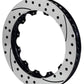 Wilwood Rotor GT Curved Vane Rotor Spec-37 Iron 72 CV 12 x 8.75 Left Hand Side