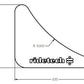 Ridetech Gusset 1/8in Mild Steel 2.75in x 3.5in