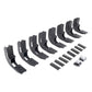 Go Rhino 19-22 Chevrolet Silverado 1500 CC Mtg Brackets (V-Series V3/RB10 Slim/RB20 Slim) - Tex. Blk