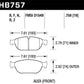 Hawk Audi 2013 A5 Quattro / 12-16 A6 Quattro/A7 Quattro/A8 Quattro HPS 5.0 Front Brake Pads