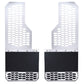Putco 10-20 Ram HD - Set of 2 (Fits Classic and New body) Mud Skins - Brushed SS w/ Hex Shield