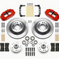 Wilwood Narrow Superlite 6R Front Hub & 1PC Rtr Kit 12.88in-Red 74-80 Pinto Disc Spindle only