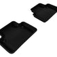 3D MAXpider 2004-2012 Volvo S40 Kagu 2nd Row Floormats - Black