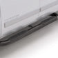 Lund 15-17 Chevy Colorado Crew Cab 4in. Oval Curved Steel Nerf Bars - Black