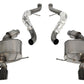 Corsa 08-12 BMW M3 Convertible E93 Black Sport Cat-Back Exhaust