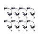 Injector Dynamics ID1050X Injectors 14mm (Grey) Adaptor Top Bottom (Silver) Adaptor (Set of 8)
