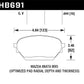Hawk 06-14 Mazda MX-5 DTC-60 Race Front Brake Pads