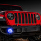 Oracle Jeep Wrangler JL/Gladiator JT LED Surface Mount Fog Light Halo Kit - ColorSHIFT