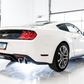 AWE Tuning 2018+ Ford Mustang GT (S550) Cat-back Exhaust - Touring Edition (Quad Chrome Silver Tips)