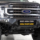 Addictive Desert Designs 17-20 Ford Super Duty Bomber Front Bumper w/ Mounts For 20in Light Bars