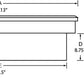 Lund 67-99 Chevy CK Ultima Single Lid Crossover Tool Box - Brite