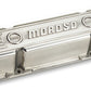 Moroso Chevrolet Small Block Valve Cover - 3.5in - Polished Aluminum - Pair