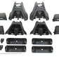 Rhino-Rack 2500 Leg Kit for Heavy Duty Bar - 4 pcs