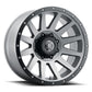 ICON Compression 20x10 8x180 -19mm Offset 4.75in BS 124.2mm Bore Titanium Wheel