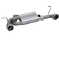 QTP 2018 Jeep Wrangler JL 304SS Screamer Cat-Back Exhaust 4DR w/4in Tips