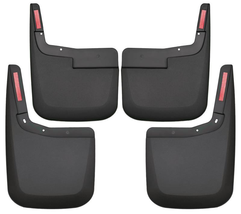 Husky Liners 2020 Chevrolet Silverado 2500/3500 HD Front/Rear Mud Guards - BLK