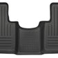 Husky Liners 13-15 Hyundai Sante Fe GLS/Limited WeatherBeater 2nd Seat Black Floor Liners
